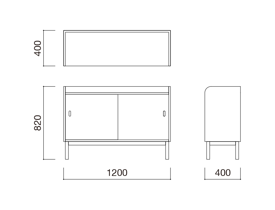 1200~s400~820mm