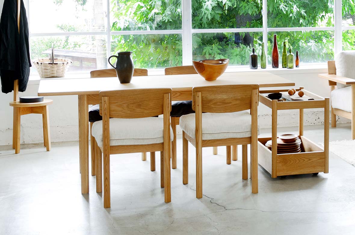 DIMANCHE DINING TABLE 1600｜ダイニングテーブル｜IDEE SHOP Online