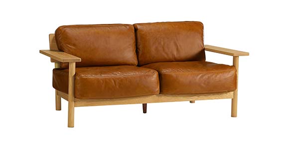 DIMANCHE SOFA (2) Premium Leather Marron