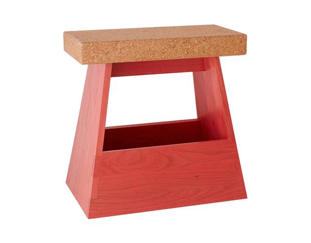 FUMIDAI Stool Red