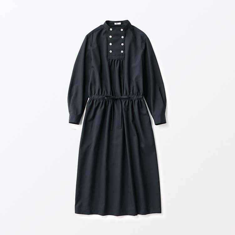 Stand-Up Collar One-Piece