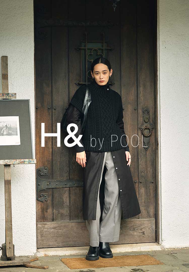 IDEE H& by POOL デニム　ワイドパンツ　皆川明　ミナペルホネン ☆H& by POOL Denim Wide Pants｜これまでに販売した商品｜IDEE SHOP