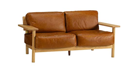 DIMANCHE SOFA (2) Premium Leather Marron