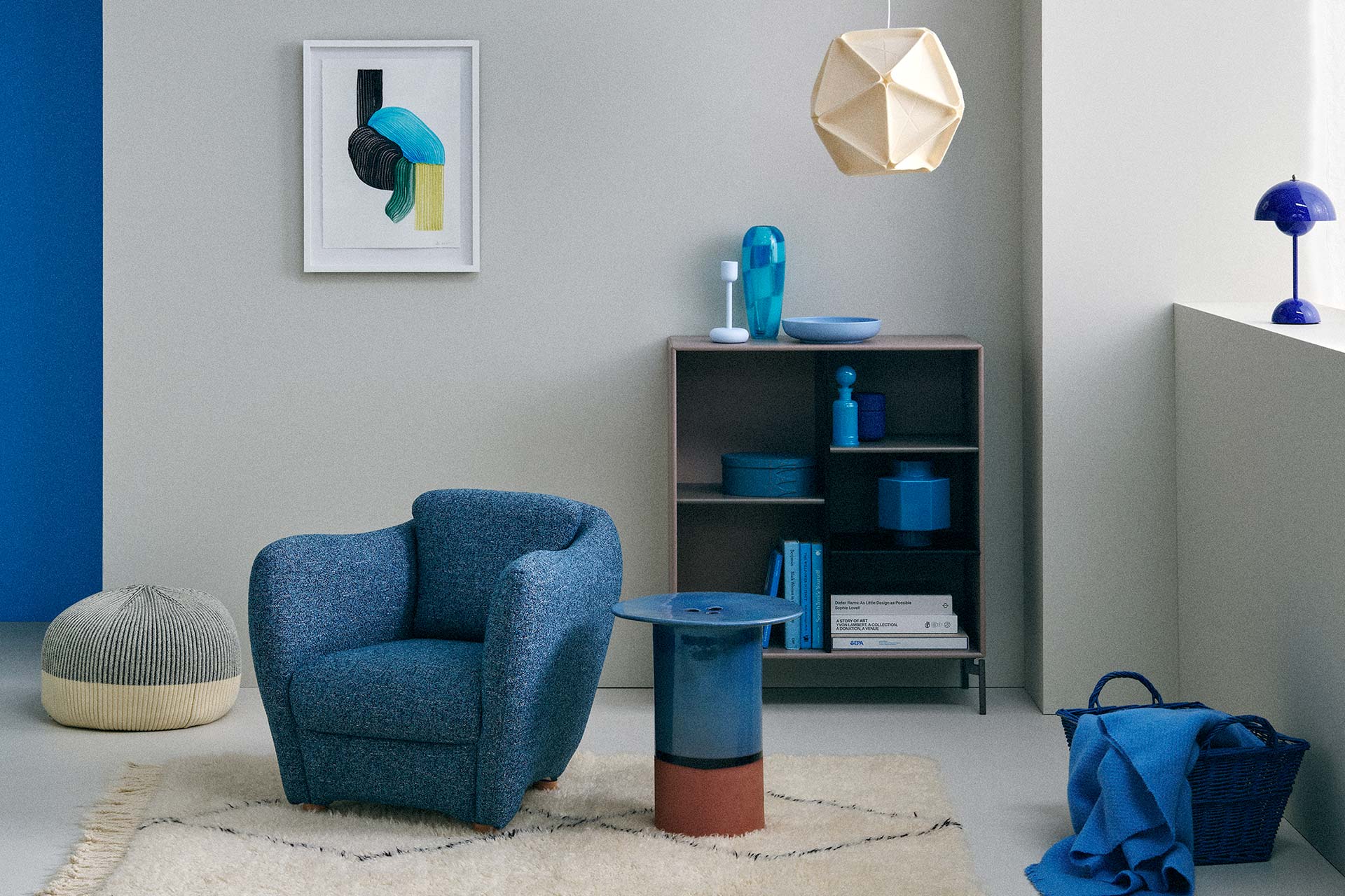 �y�ʐ^�zMINI MILLER ARM CHAIR ���r���O���[��
