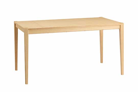 NOVA DINING TABLE SQUARE 1400 Natural ~ Natural