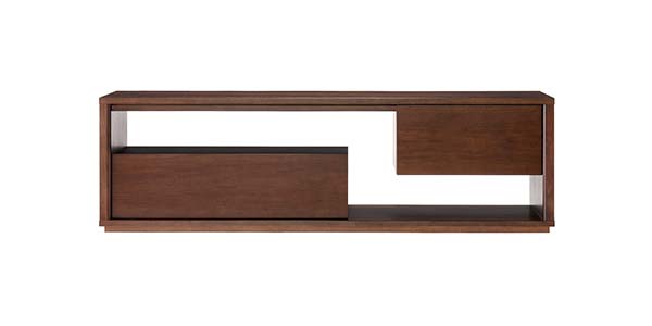 CONTOUR TV CABINET Walnut