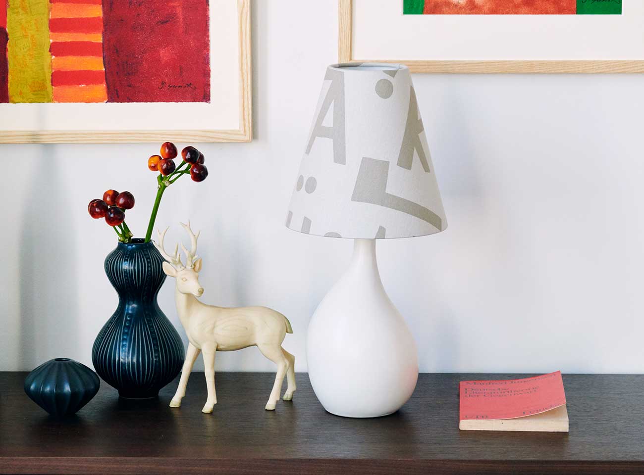 yʌzAIL VASE LAMP White YUNOKI