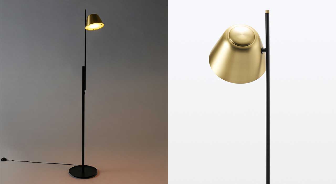 FLOOR ARM LAMP