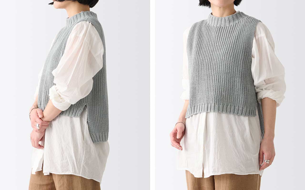 H& Cotton Cropped Vest