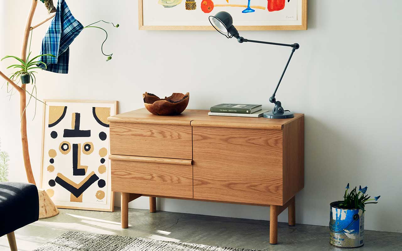 STILT SIDEBOARD S Natural｜TVボード・サイドボード｜IDEE SHOP Online