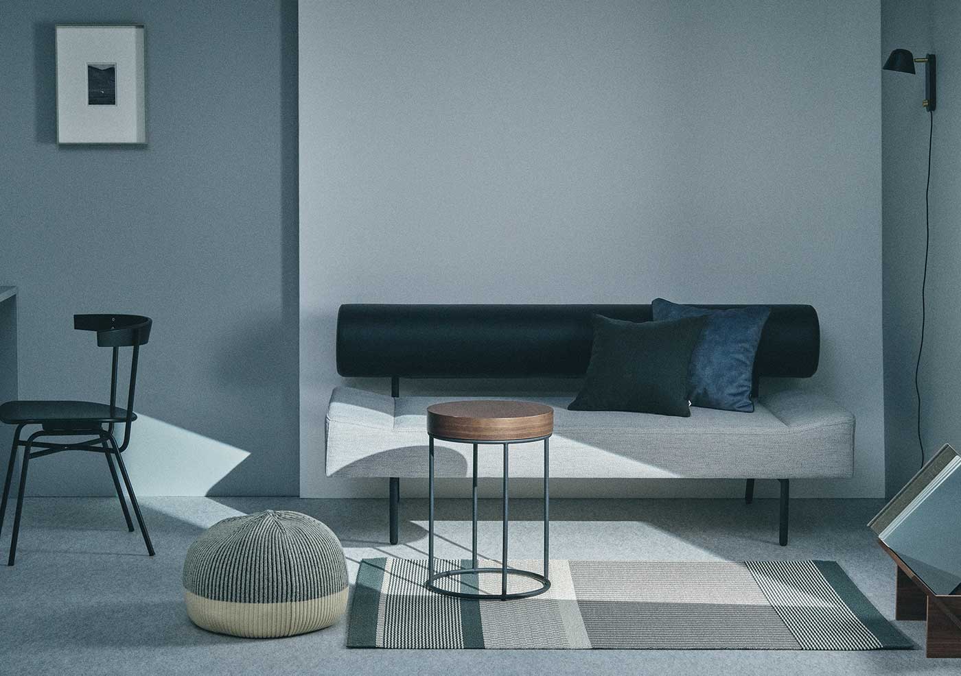 DIVANCO OTTOMAN ライトグレー　無印IDEE 在庫品】DIVANCO OTTOMAN Light gray｜オットマン｜IDEE SHOP Online