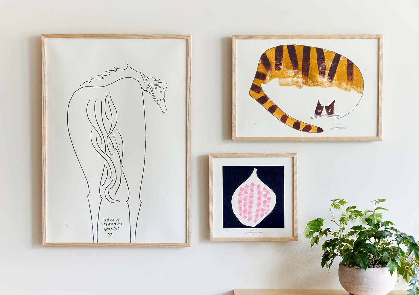 山口一郎　絵画　Sサイズ yamaguchi ichiro Ichiro Yamaguchi 山口 一郎｜IDEE SHOP Online