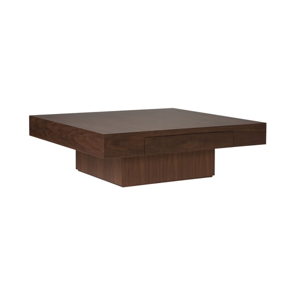 De-foe SQUARE LOW TABLE Walnut