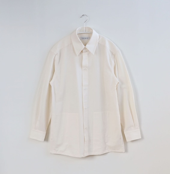【写真】★THE HINOKI オーガニックコットン Slit Pocket Shirt 3 Natural