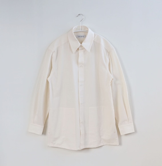 yʐ^zTHE HINOKI I[KjbNRbg Slit Pocket Shirt 3 Natural