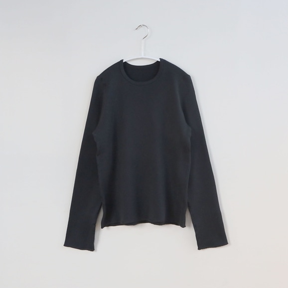 yʐ^zTHE HINOKI I[KjbNRbg Rib T-Shirt 0 Charcoal
