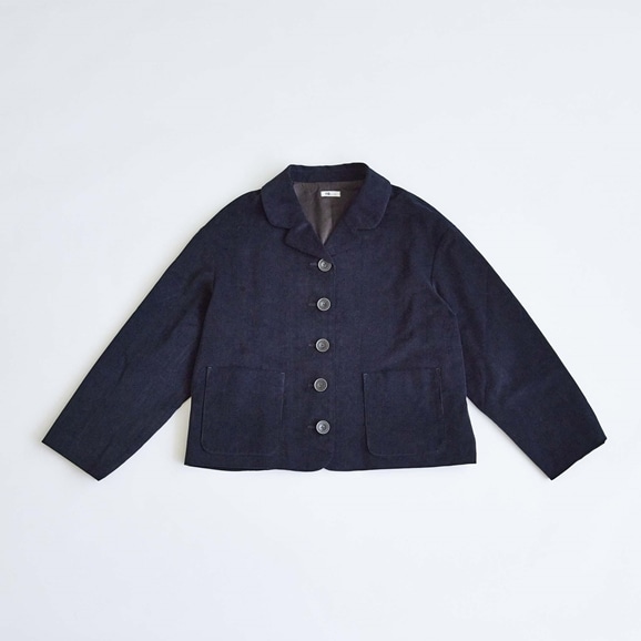 H& by POOL Corduroy Jacket Navy