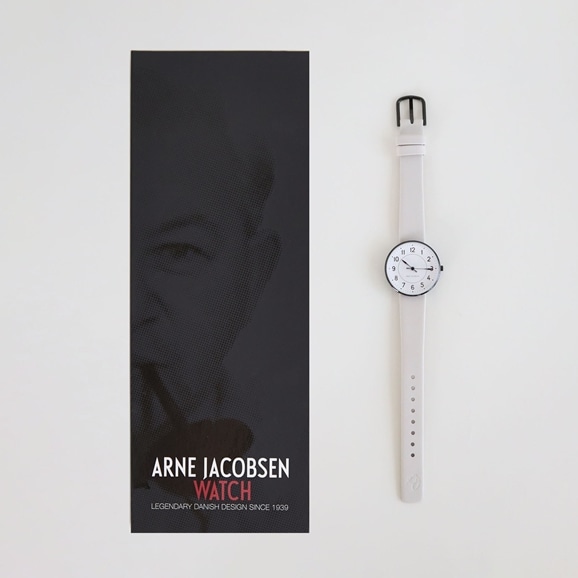 【写真】【IDEE別注】Arne Jacobsen 腕時計 STATION φ30mm アイボリー