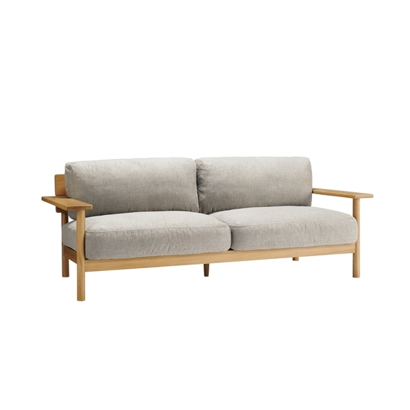 yʐ^zy݌ɕizDIMANCHE SOFA (3) Light gray