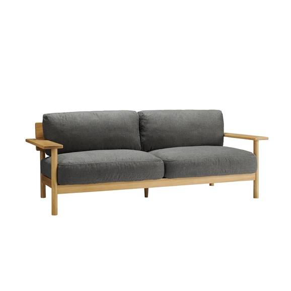 yʐ^zy݌ɕizDIMANCHE SOFA (3) Gray