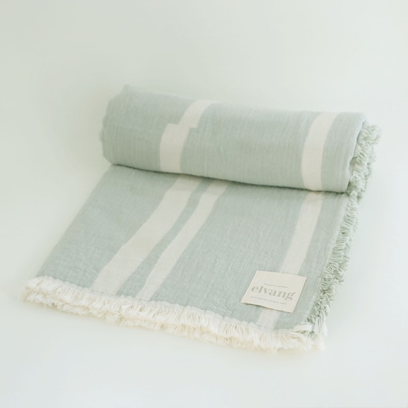 yʐ^zELVANG LYME GRASS THROW 130×180cm O[