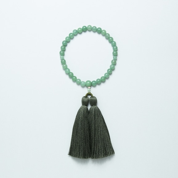 shuo Juzu Green Aventurine Green