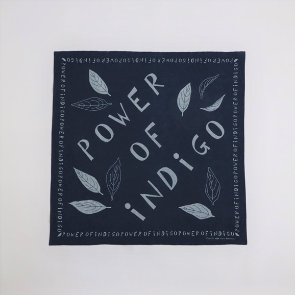 yʐ^zPOWER OF INDIGO Bandana