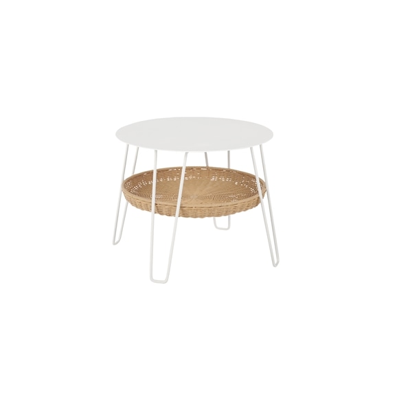 WALLABY LOW TABLE ROUND White