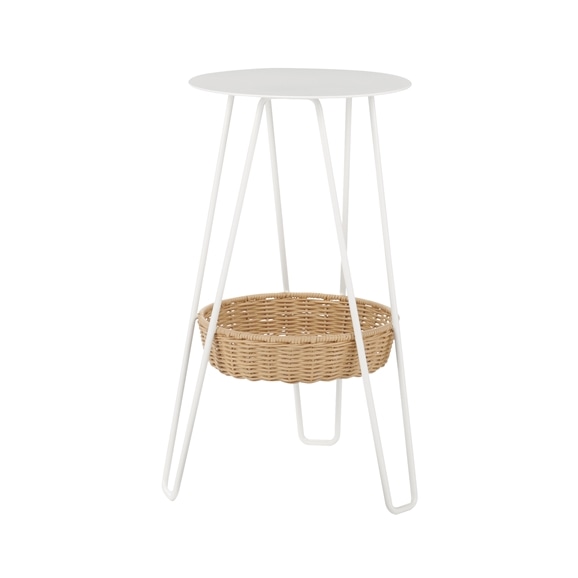 yʐ^zWALLABY SIDE TABLE White