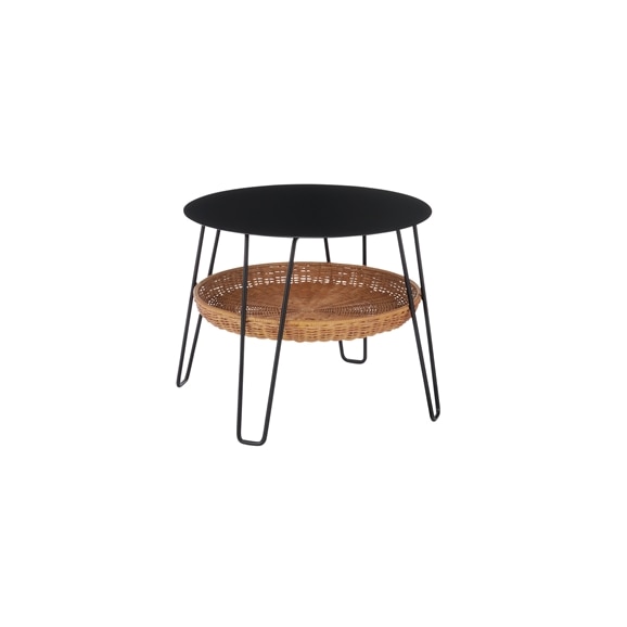 WALLABY LOW TABLE ROUND Black