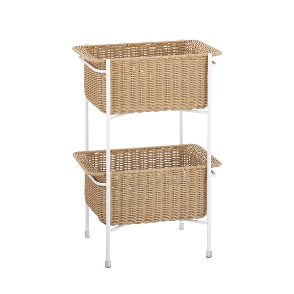 WALLABY BASKET STAND White