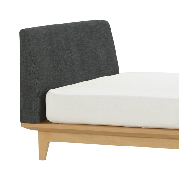 yʐ^zydlzASH OREILLER BED Semi Double Cover Gray