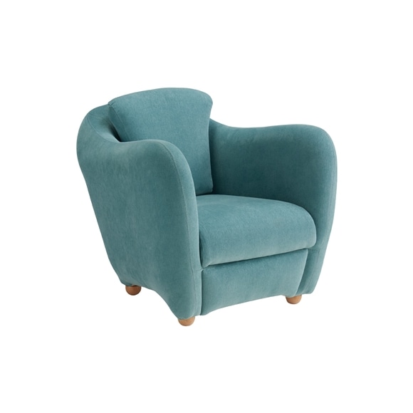 yʐ^zMINI MILLER ARM CHAIR Blue Gray