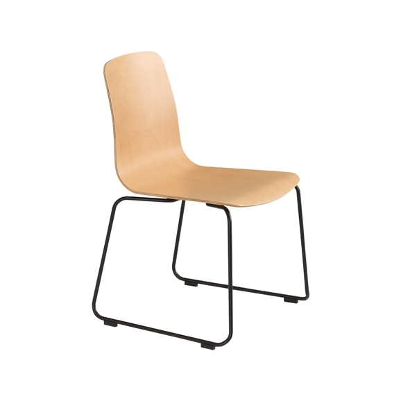 LANGUE STACKING CHAIR Natural