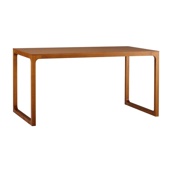 yʐ^zMALUH DINING TABLE 1450 ANTON brown