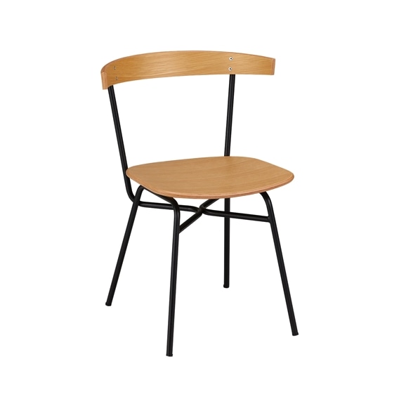 y݌ɕizFERRET CHAIR WOOD SEAT Black