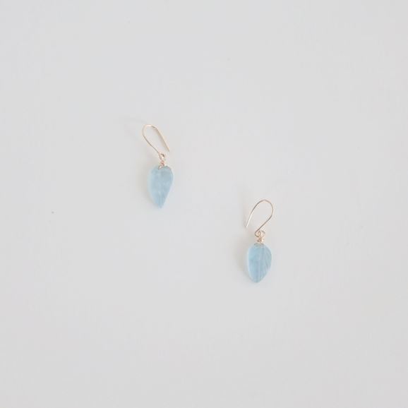 yʐ^zsai Pierce Aquamarine Leaf