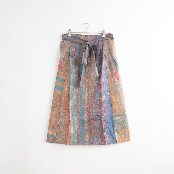 【写真】【一点物】retela unfabric apron skirt M