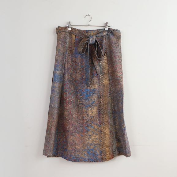 【写真】【一点物】retela unfabric apron skirt L