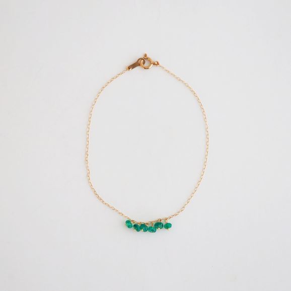 yʐ^zsai Bracelet Emerald