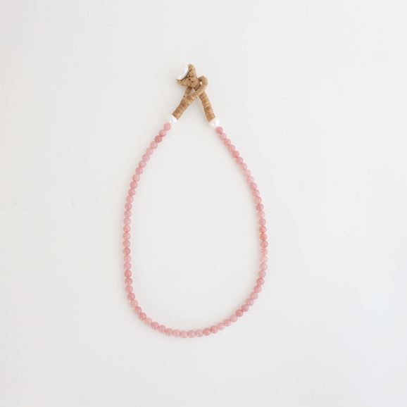 yʐ^zyZ{ؓXzN11 sai Necklace Guava Quartz