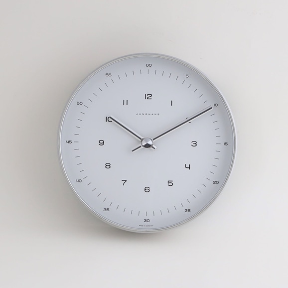 Max Bill by Junghaus Clock arabic 220