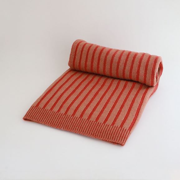 yʐ^zKnitted Blanket Stripe eRb^