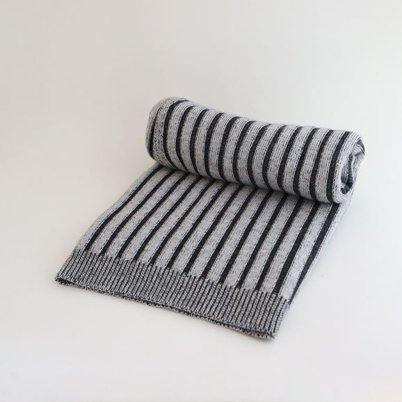 Knitted Blanket Stripe `R[