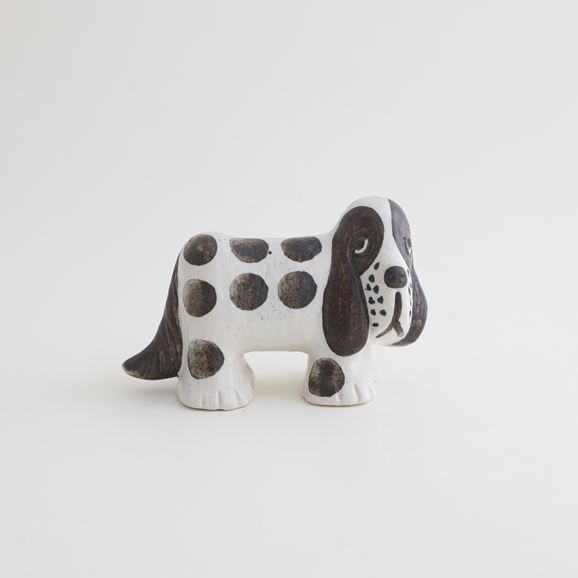 yʐ^zVintage Lisa Larson Kennel Spaniel