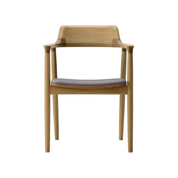 yʐ^zy󒍐Yiz}j؍H HIROSHIMA ARM CHAIR Oak Gray M02