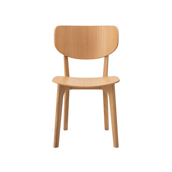 y󒍐Yiz}j؍H ROUNDISH CHAIR WOOD SHEET Oak