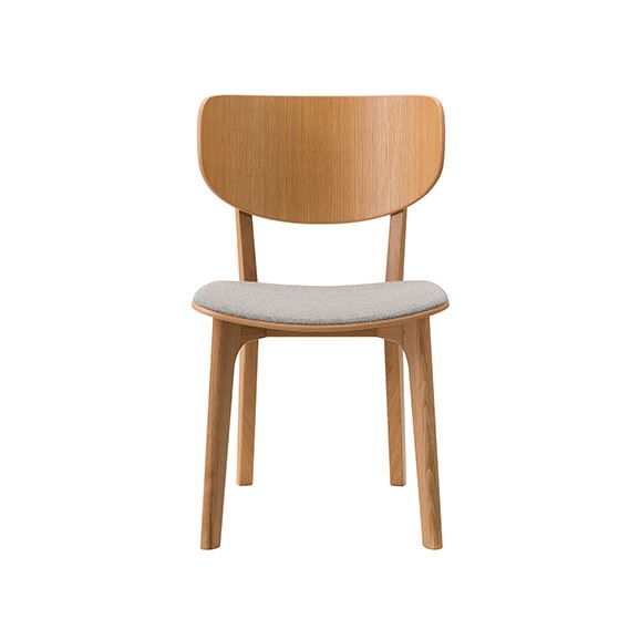 y󒍐Yiz}j؍H ROUNDISH CHAIR WOOD BACK Oak Gray M02