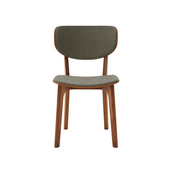 yʐ^zy󒍐Yiz}j؍H ROUNDISH CHAIR Walnut Light Brown M05