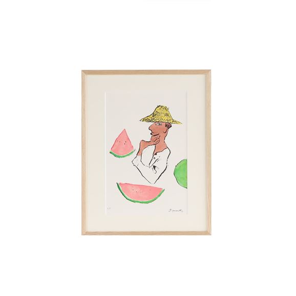 【写真】柚木沙弥郎 「Watermelon Man」 1st Edition